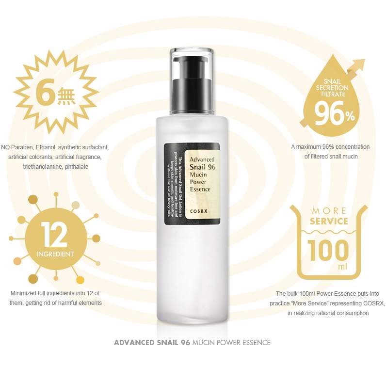 COSRX Advanced Snail 96 Mucin Power Essence 100ml